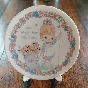 Vintage Precious Moments Ceramic Plate 1992. Decorative